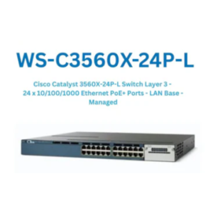 CISCO Switches WS-C3560X-24P-L