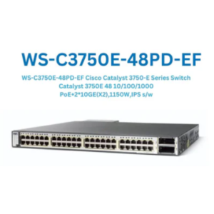 CISCO Switches WS-C3750E-48PD-EF