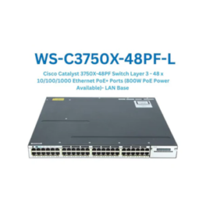 CISCO Switches WS-C3750X-48PF-L