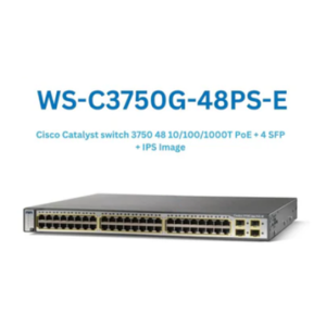 CISCO Switches WS-C3750G-48PS-E
